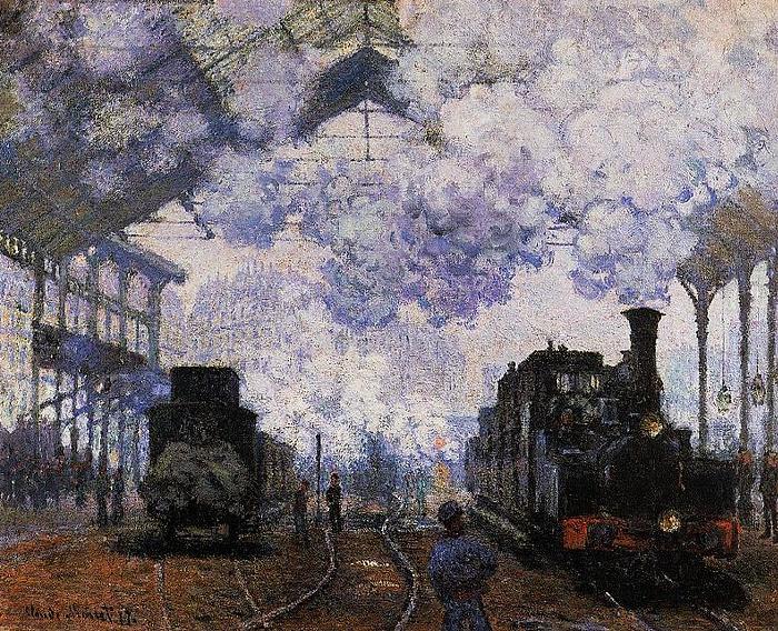 Arrival of a Train, Claude Monet